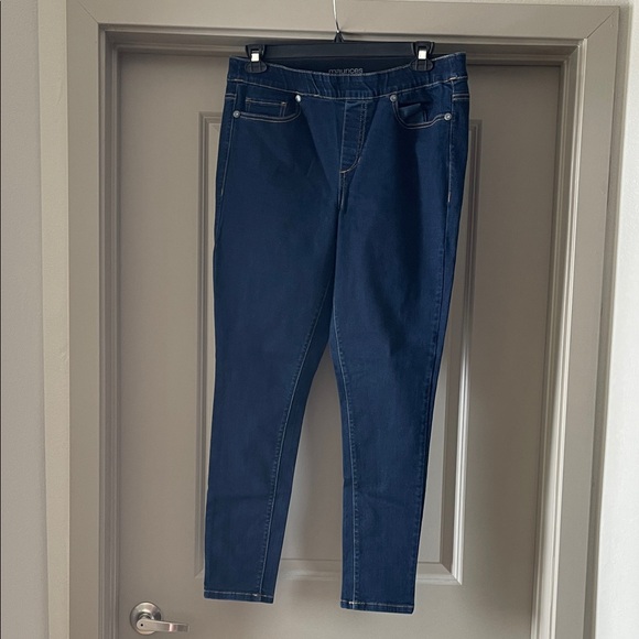 Maurices Denim - Maurices Dark Blue Skinny Jeans - Slim Tapered Fit